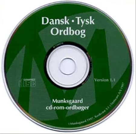 Cd-rom. dansk-tysk 1-bruger af Henry Verner Larsen