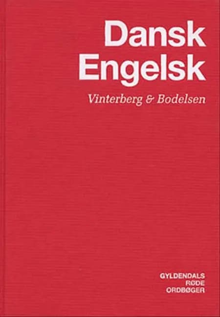 Dansk-engelsk ordbog af C. A. Bodelsen