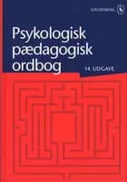 Psykologisk-pædagogisk ordbog