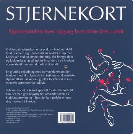 Gyldendals stjernekort af Børge Svanhof