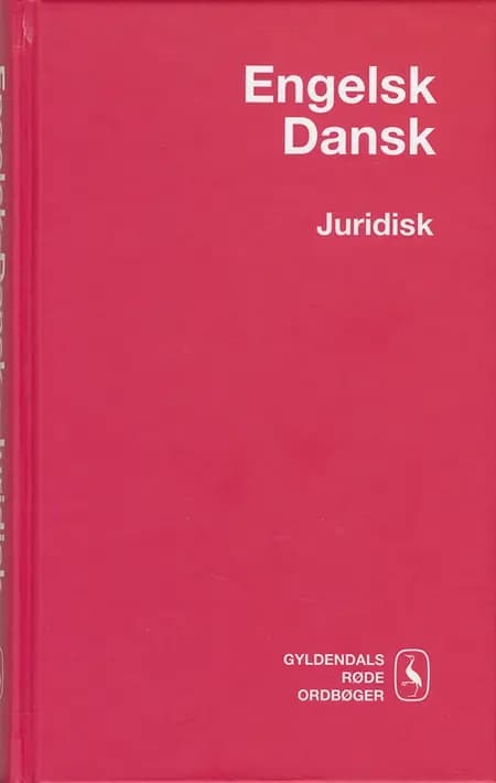 Engelsk-Dansk juridisk ordbog af Helle Pals Frandsen