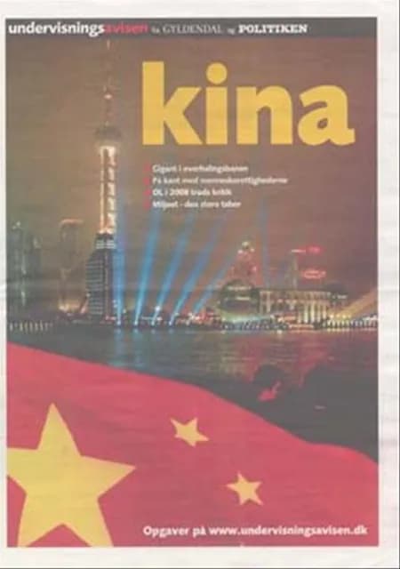Avis. Kina. Klassesæt af Maja Plesner