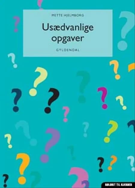 Usædvanlige opgaver af Mette Hjelmborg