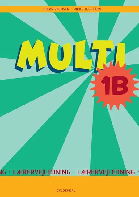 MULTI 1B af Rikke Teglskov