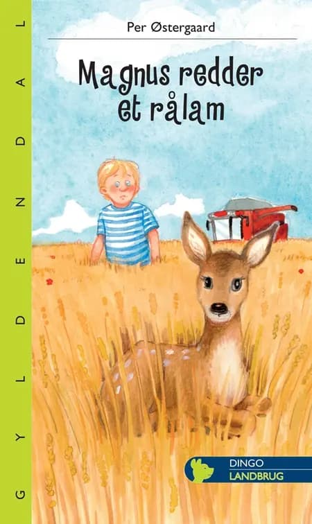 Magnus redder et rålam af Per Østergaard