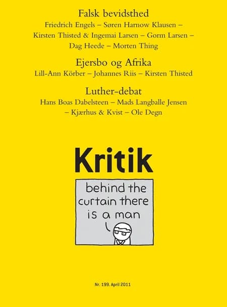 Kritik, 44. årgang, nr. 199 af Frederik Stjernfelt