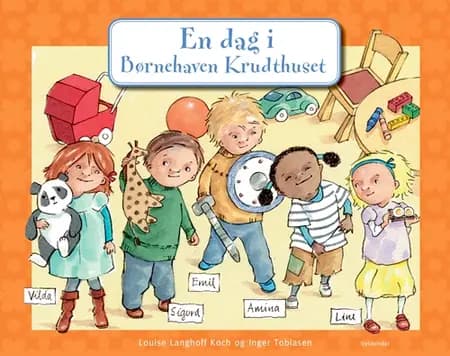 En dag i Børnehaven Krudthuset af Inger Tobiasen