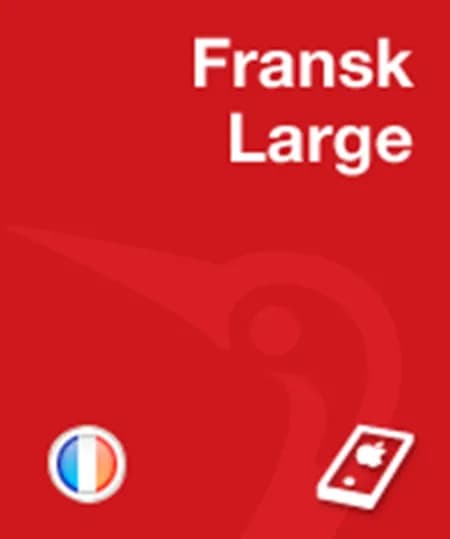 Gyldendals Fransk Ordbog - Large af Kirsten Jeppesen Kragh