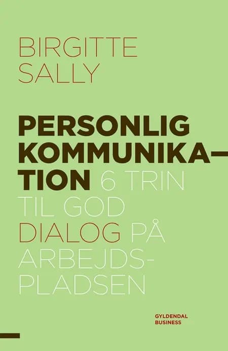 Personlig kommunikation af Birgitte Sally