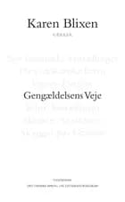Gengældelsens veje af Karen Blixen