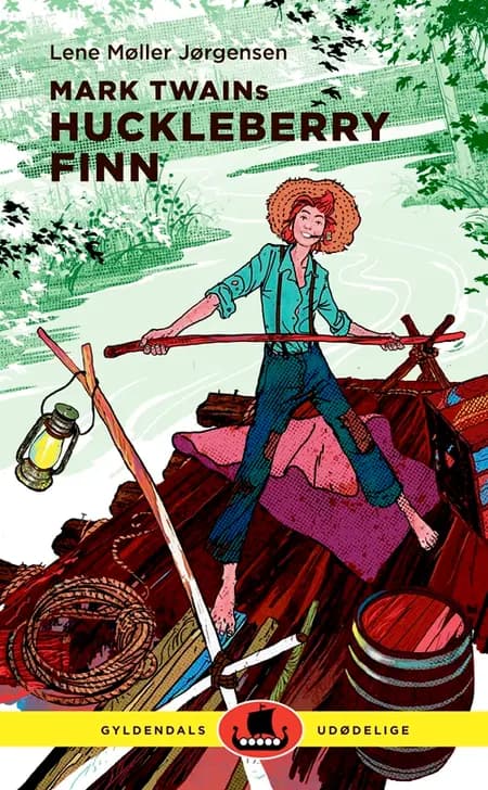 Mark Twains Huckleberry Finn af Lene Møller Jørgensen