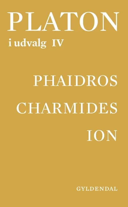 Platon i udvalg Phaidros af Jette Hesse