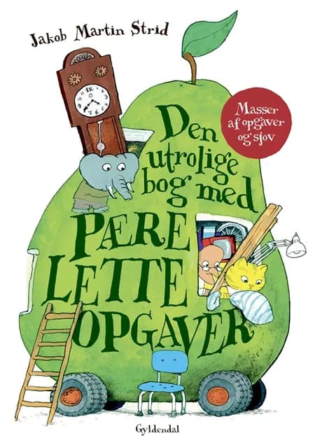 Den utrolige bog med pærelette opgaver af Jakob Martin Strid