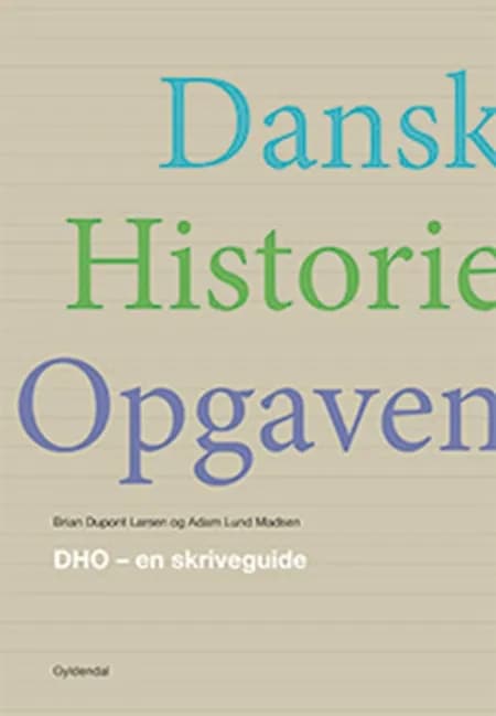 DHO - en skriveguide af Brian Dupont Larsen