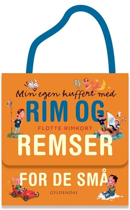 Min egen kuffert med rim og remser for de små af Gyldendal