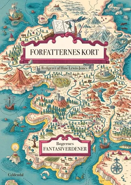 Forfatternes kort af Huw Lewis-Jones