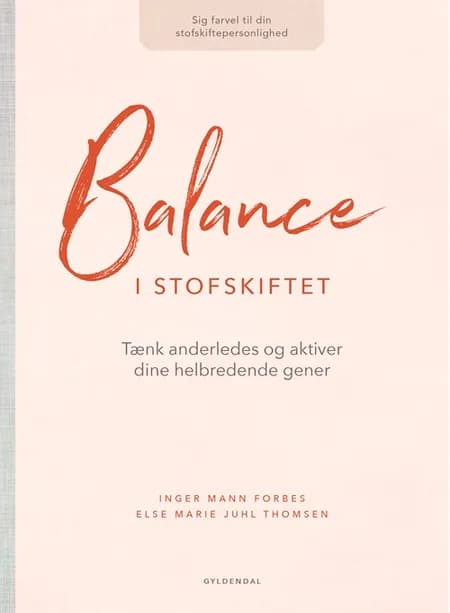 Balance i stofskiftet af Else Marie Juhl Thomsen