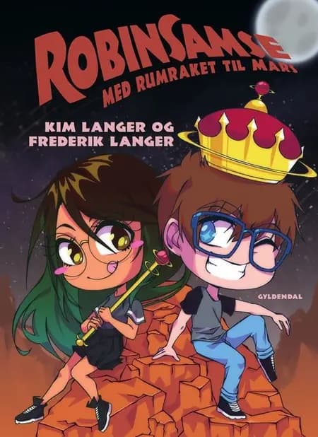 RobinSamse med rumraket til Mars af Kim Langer