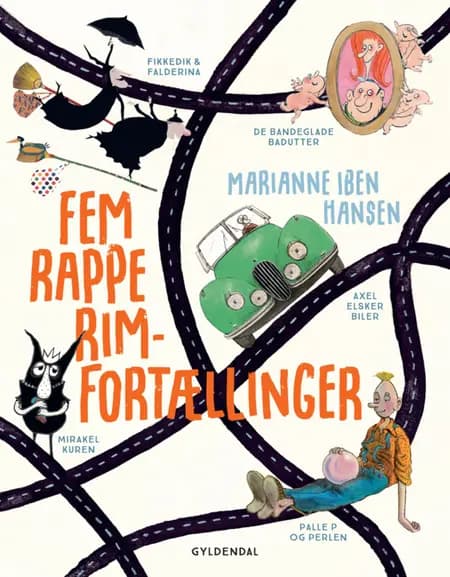 Fem rappe rim-fortællinger af Marianne Iben Hansen