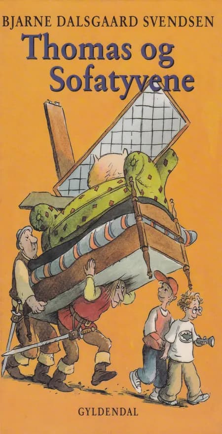Thomas og sofatyvene af Bjarne Dalsgaard Svendsen