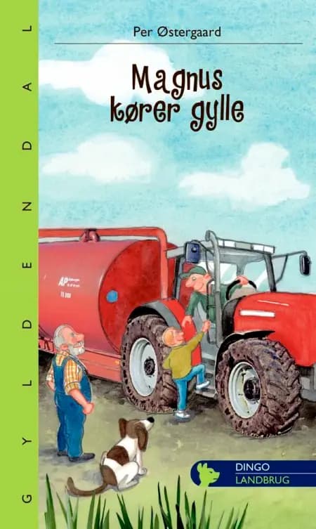 Magnus kører gylle af Per Østergaard