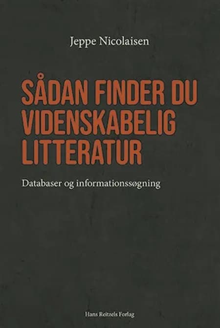 Sådan finder du videnskabelig litteratur af Jeppe Nicolaisen