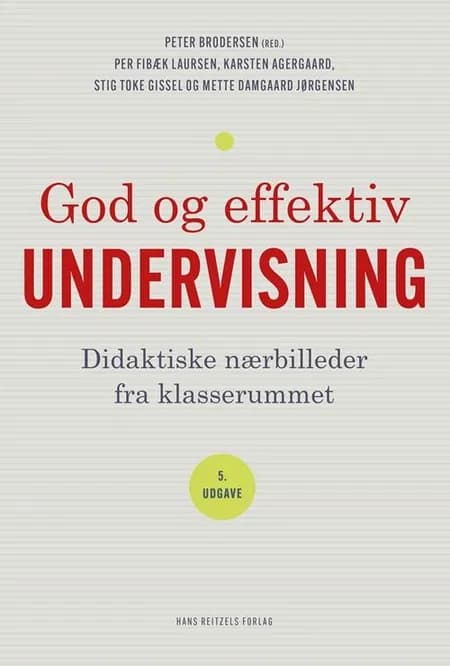 God og effektiv undervisning af Per Fibæk Laursen
