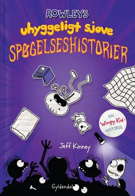 Rowleys uhyggeligt sjove spøgelseshistorier af Jeff Kinney