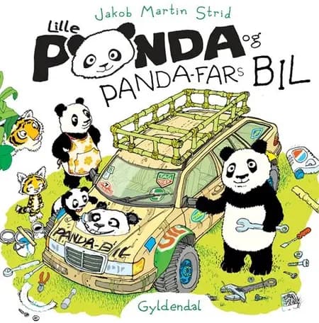 Lille Panda og Panda-fars bil af Jakob Martin Strid