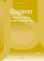 Opgaver til Farmakologi og medicinhåndtering. Social- og sundhedsassistent af Henrik Andersen