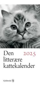 Den litterære kattekalender 2025 af Gyldendal