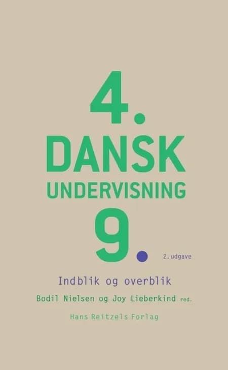 Danskundervisning 4.-9. af Bodil Nielsen