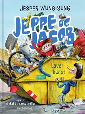 Jeppe og Jacob laver kunst af Jesper Wung-Sung