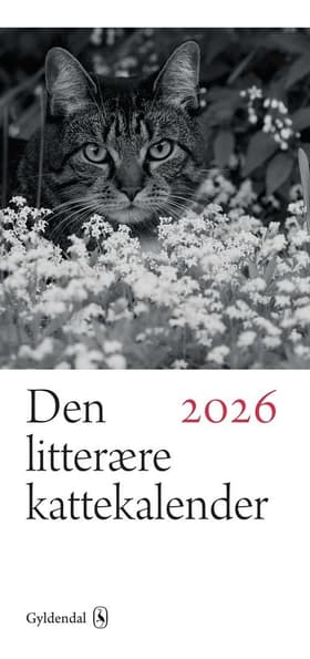 Den litterære kattekalender 2026 af Gyldendal