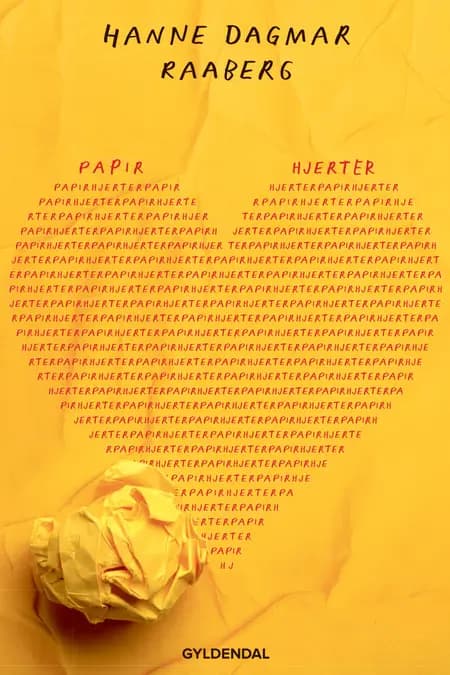 Papirhjerter af Hanne Dagmar Raaberg