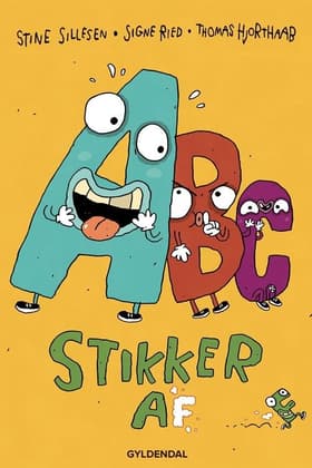 ABC stikker af af Stine Sillesen