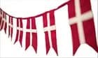 Flagguirlande i stof