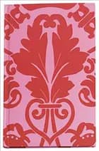 Notesbog med liner (pink/rød)