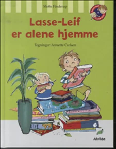 Lasse-Leif er alene hjemme af Mette Finderup