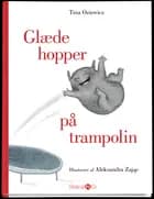 Glæde hopper på trampolin
