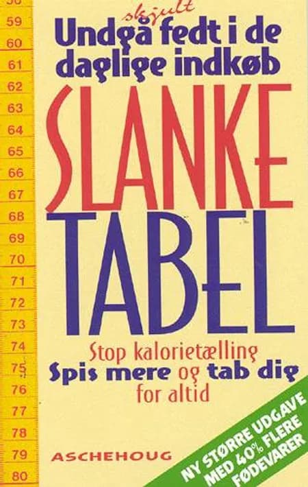 Slanketabel af Annebeth Rosenvinge Skov