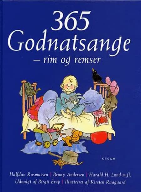 365 godnatsange - rim og remser af Halfdan Rasmussen