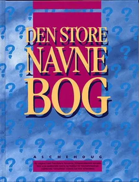 Den store navnebog af Eva Villarsen Meldgaard