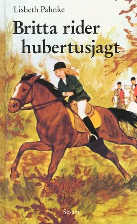 Britta rider hubertusjagt af Lisbeth Pahnke