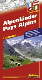 Hallwag, vejkort, Alpelandene