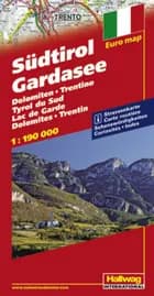 Hallwag, vejkort, Sydtyrol/Gardasøen