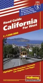 Hallwag, vejkort USA nr. 05: Californien/Far West