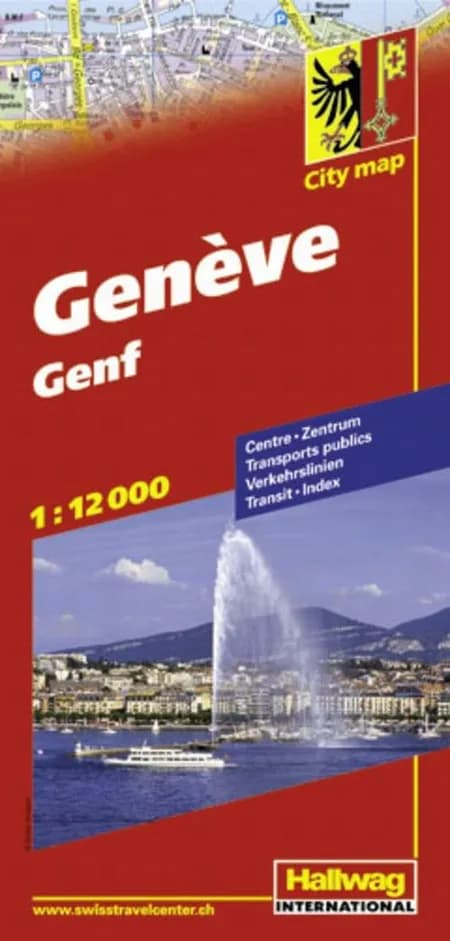 Hallwag, bykort, Geneve 
