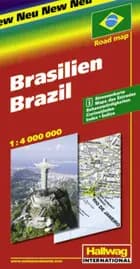 Hallwag, vejkort, Brasilien