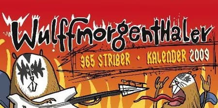 Wulffmorgenthaler dag-til-dag kalender 2009 af Wulffmorgenthaler